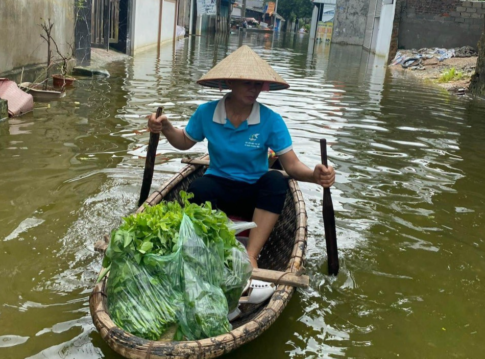 Mực nước tại một số sông và các trục tiêu lớn trên địa bàn Thành phố đang rút