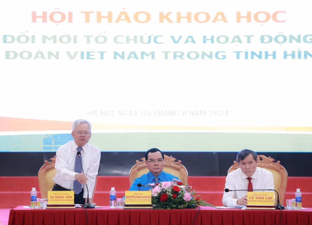 Hội thảo khoa học "Đổi mới tổ chức và hoạt động Công đoàn Việt Nam trong tình hình mới"