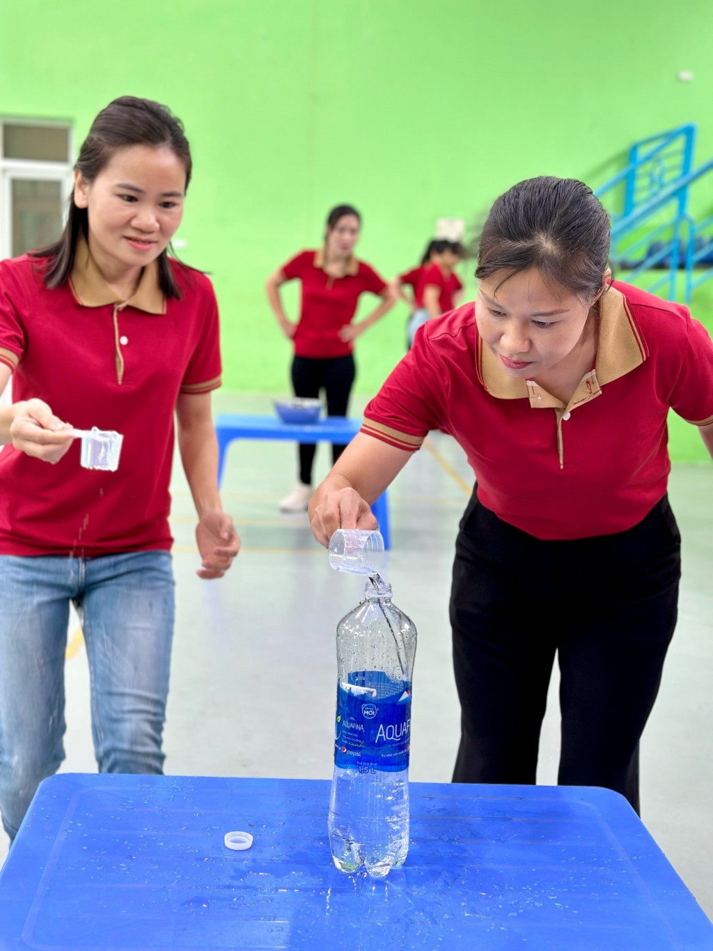 Sôi nổi Ngày hội thể thao trong đoàn viên Công đoàn Trường Tiểu học Gia Thụy