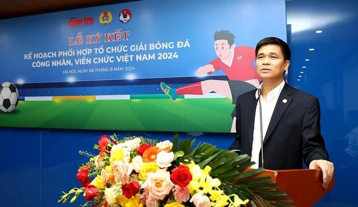 Giải bóng đá công nhân, viên chức Việt Nam 2024 sẽ khởi tranh từ tháng 9/2024