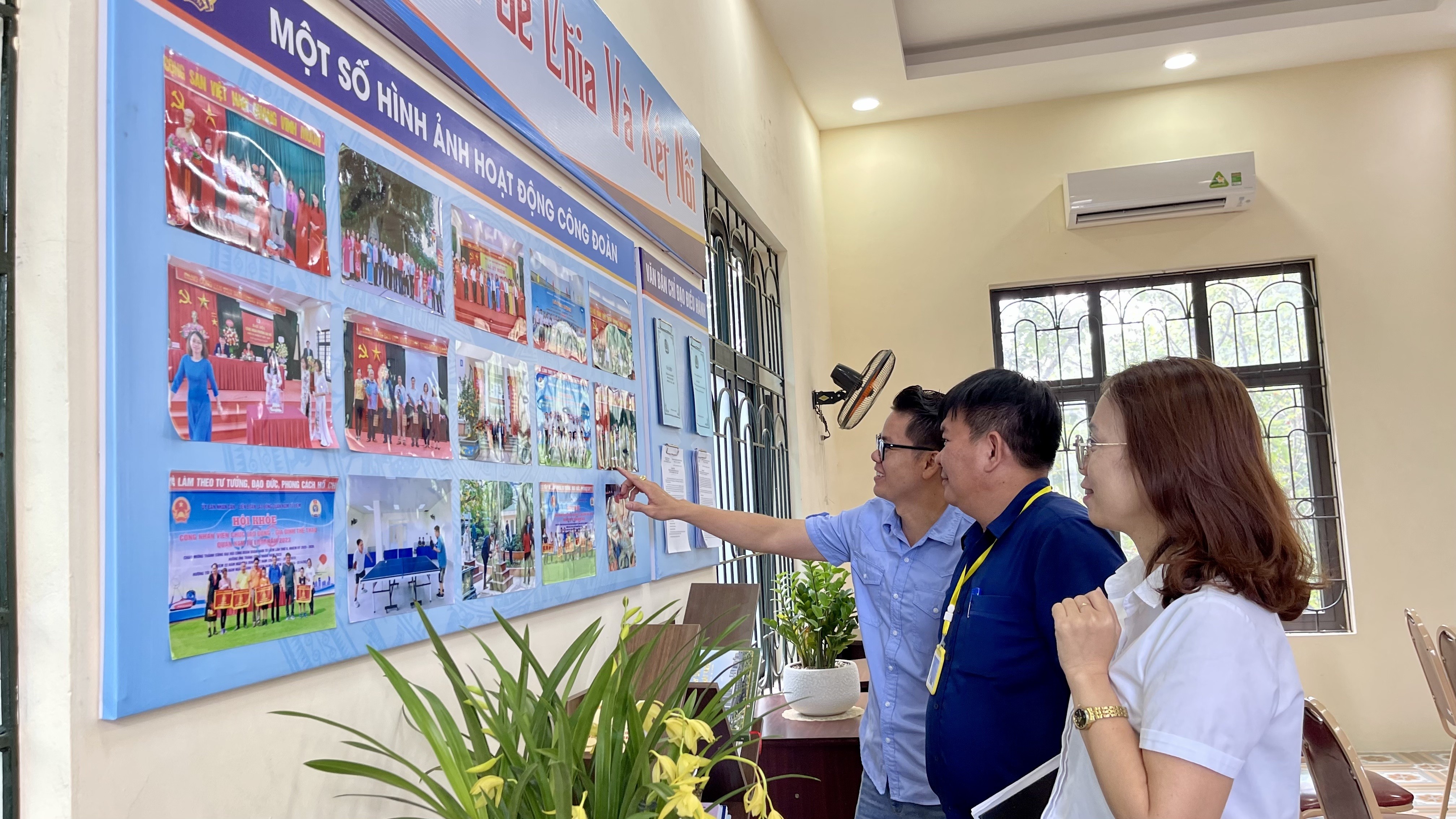 "Điểm sinh hoạt Công đoàn" mang làn gió mới đến đời sống cán bộ, đoàn viên phường Đại Mỗ