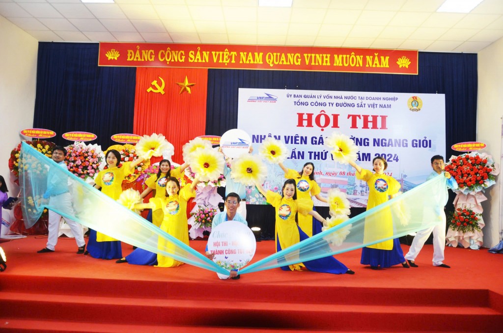 Sôi nổi Hội thi “Nhân viên gác đường ngang giỏi lần thứ V - năm 2024”