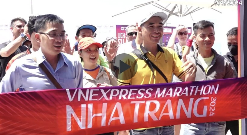 9.000 vận động viên tham gia Giải chạy VnExpress Marathon Nha Trang 2024