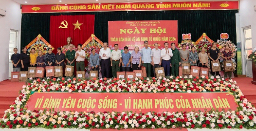 Tưng bừng ngày hội toàn dân bảo vệ an ninh Tổ quốc tại nhiều địa phương