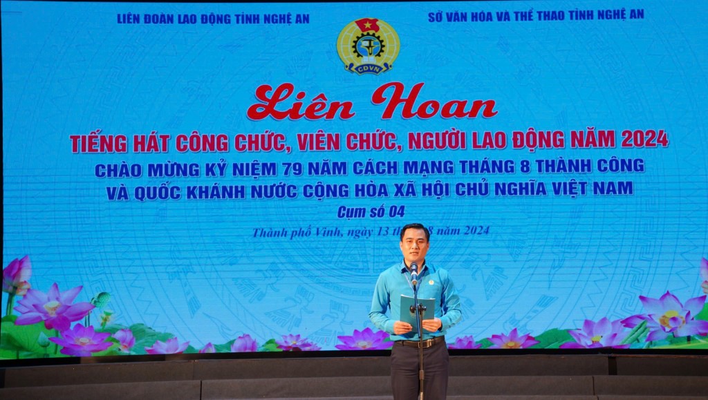 Nghệ An: Đặc sắc Liên hoan tiếng hát công chức, viên chức, người lao động năm 2024