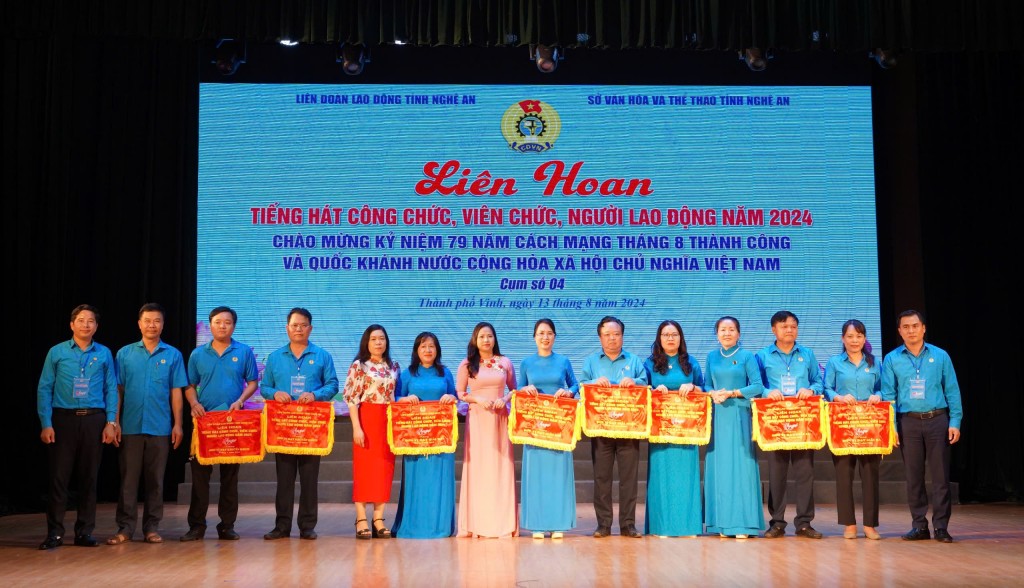 Đặc sắc Liên hoan tiếng hát công chức, viên chức, người lao động tỉnh Nghệ An năm 2024