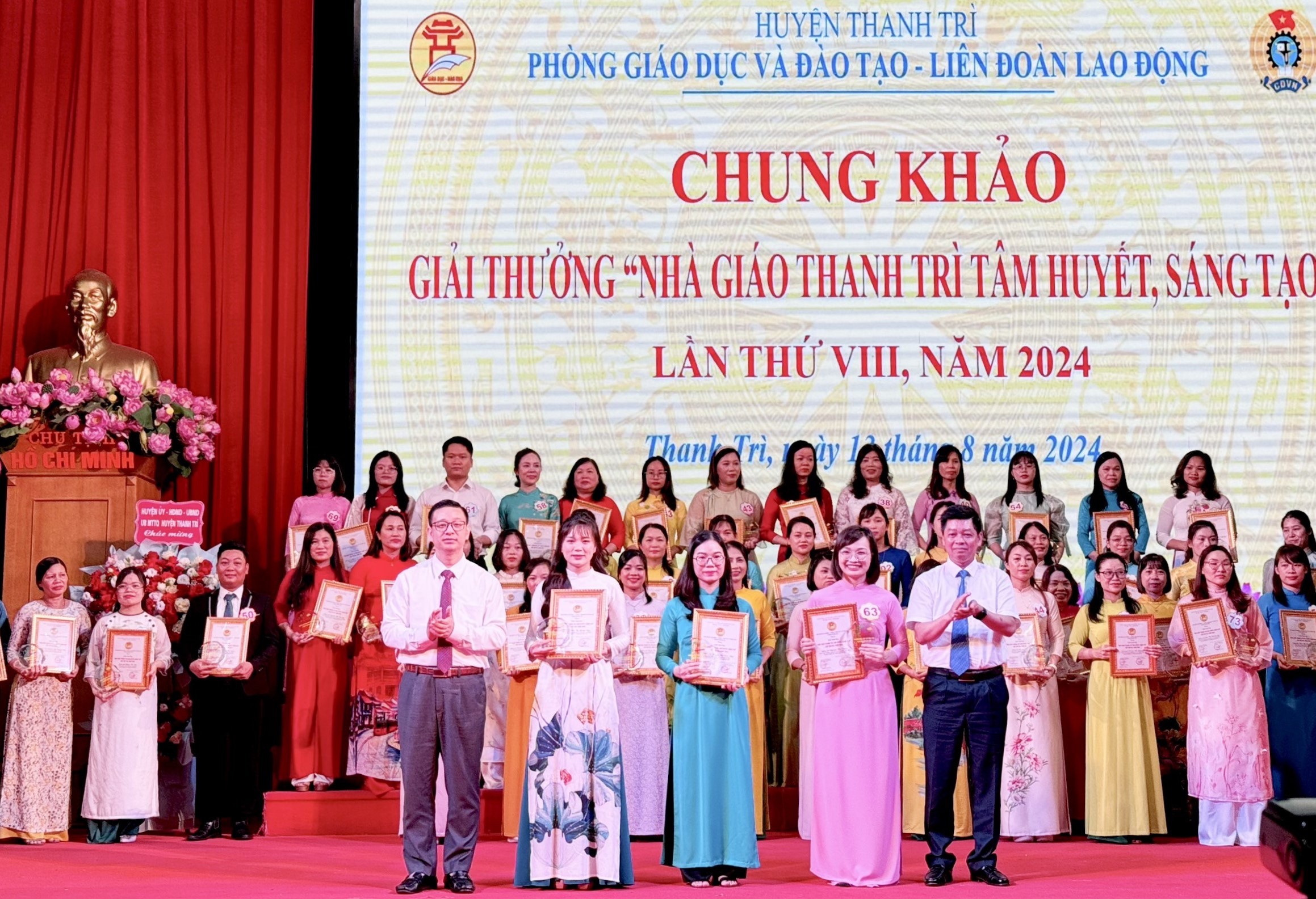 Xét chọn Giải thưởng “Nhà giáo Thanh Trì tâm huyết, sáng tạo” lần thứ 8