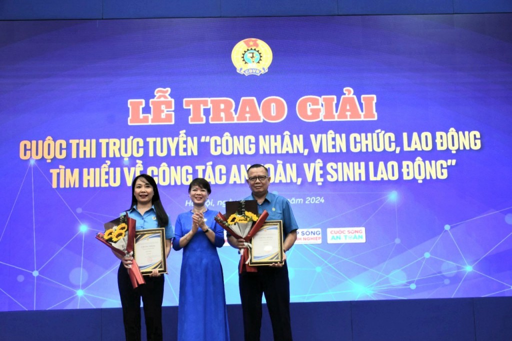 LĐLĐ thành phố Hà Nội đứng thứ hai về số người thi trực tuyến tìm hiểu về An toàn, vệ sinh lao động