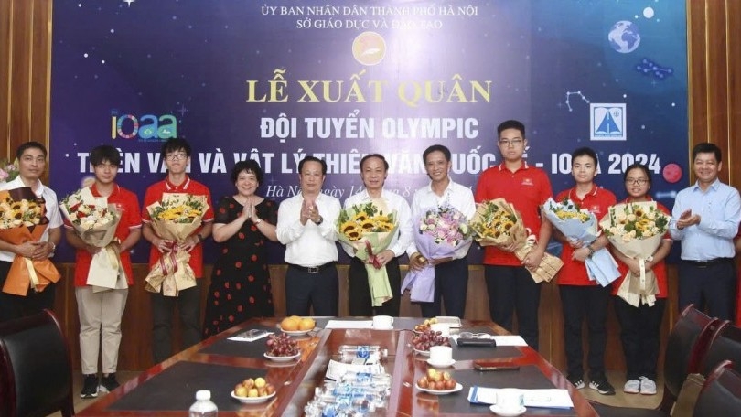 5 học sinh Hà Nội dự thi Olympic Thiên văn và Vật lý thiên văn quốc tế