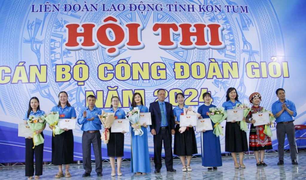 Kon Tum: Sôi nổi Hội thi cán bộ công đoàn giỏi năm 2024