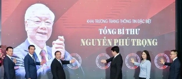 Khai trương Trang thông tin đặc biệt về Tổng Bí thư Nguyễn Phú Trọng