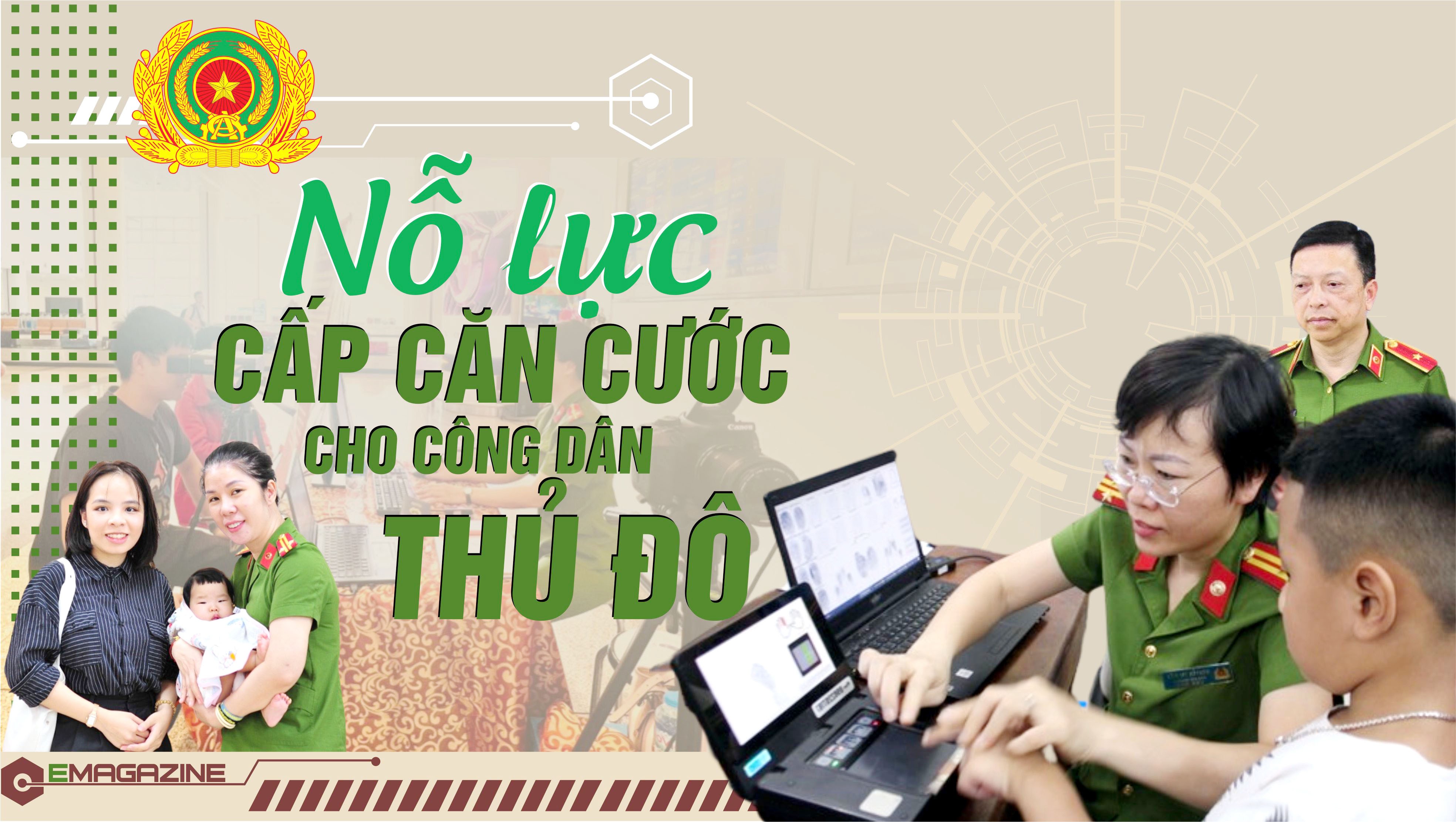 Nỗ lực cấp căn cước công dân Thủ đô