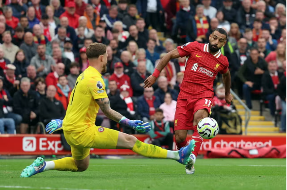 Mohamed Salah ghi bàn ấn định chiến thắng cho Liverpool