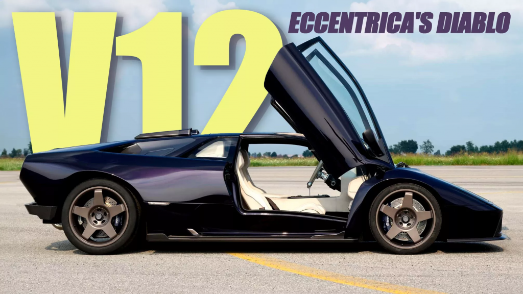 Tuyệt phẩm Lamborghini Diablo Restomod trị giá 1,3 triệu đô la của Eccentrica