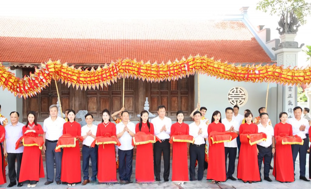 Hưng Yên: Khánh thành trùng tu, tôn tạo Nhà Tưởng niệm thân mẫu Bác Hồ