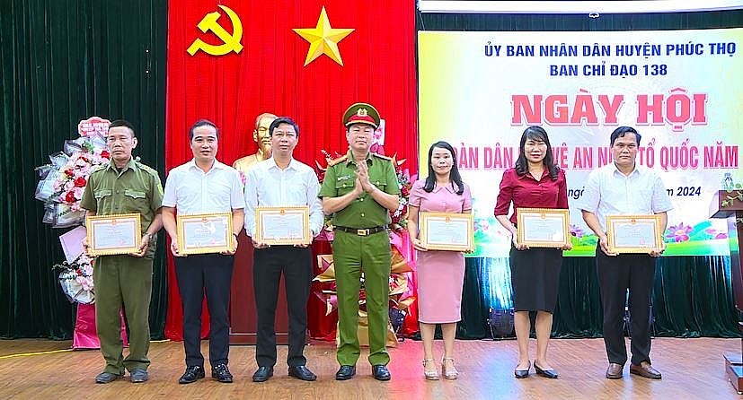 Đảm bảo an ninh trật tự tại một huyện ngoại thành