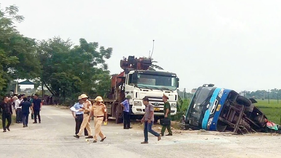 Thông tin về vụ tai nạn giao thông xảy ra trên địa bàn huyện Ứng Hòa