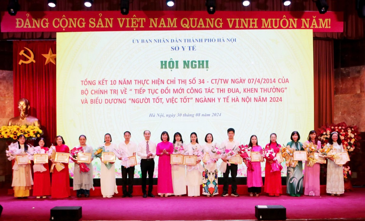 Biểu dương “Người tốt, việc tốt” ngành Y tế Hà Nội năm 2024