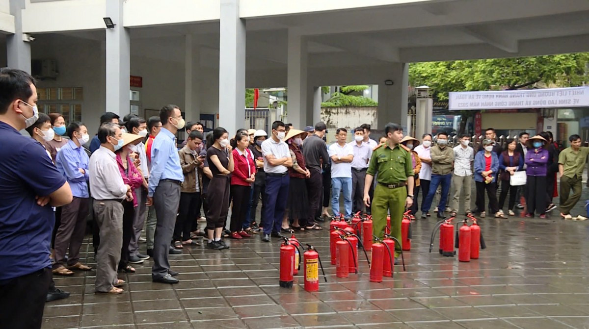 Nâng cao hiệu quả công tác phòng cháy chữa cháy