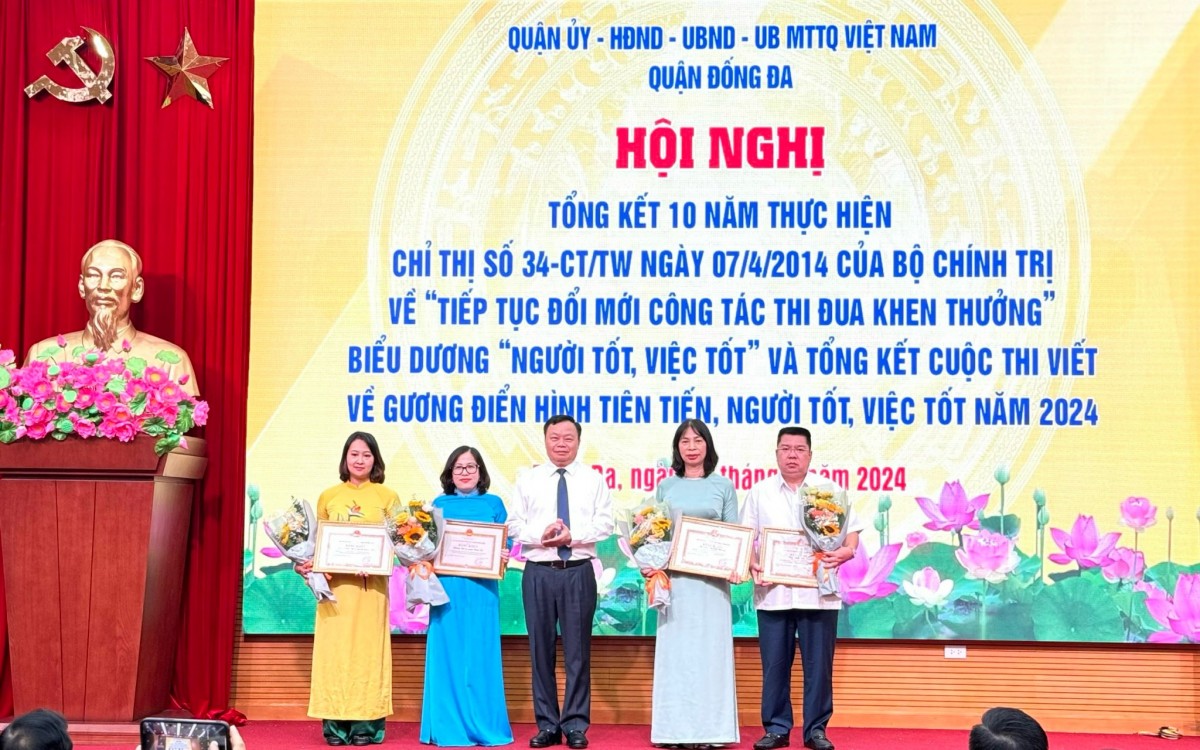 Quận Đống Đa: Hiệu quả thiết thực từ các phong trào thi đua yêu nước