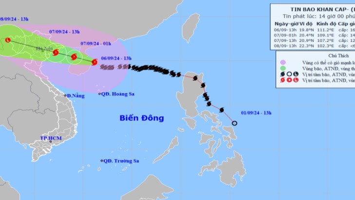 Nghệ An đề phòng mưa to, ngập úng