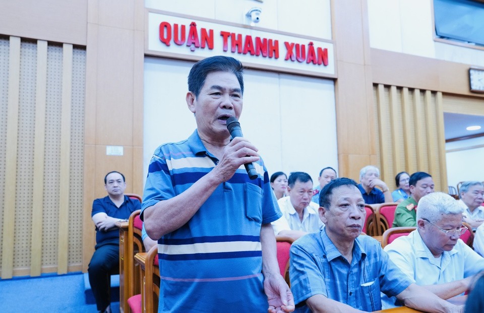 Quận Thanh Xuân: Xử lý nghiêm các trường hợp vi phạm lấn chiếm vỉa hè, lòng đường