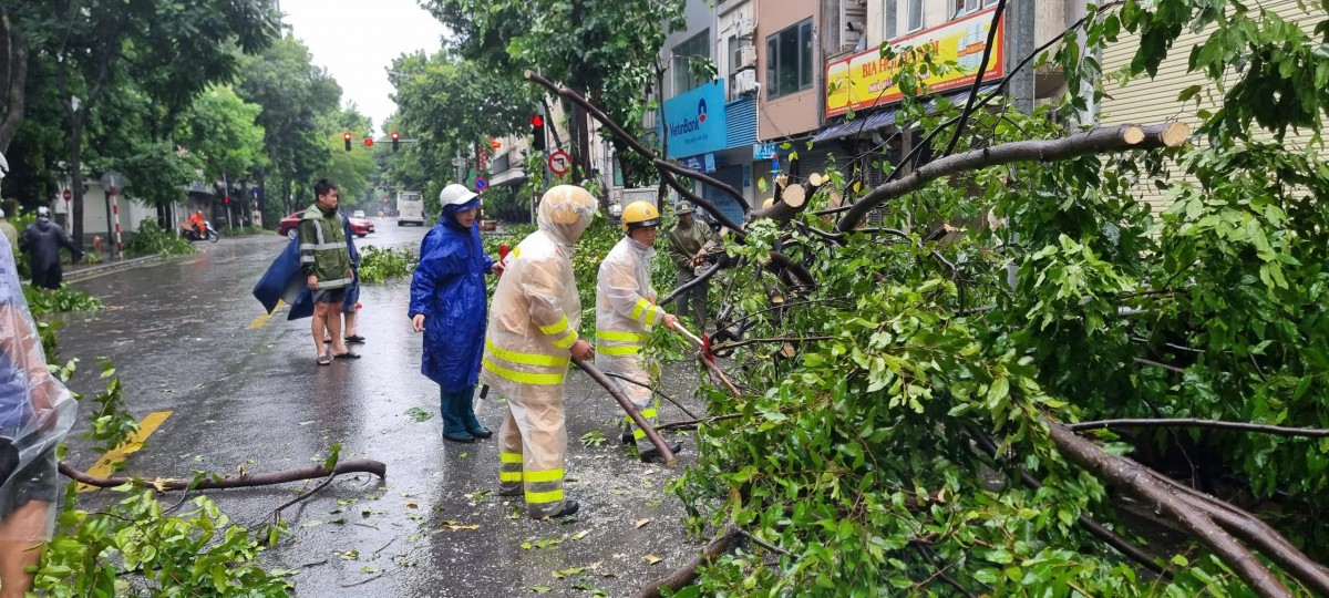 Hà Nội: Chủ động ứng phó bão số 3, đảm bảo an toàn cho nhân dân ở mức cao nhất