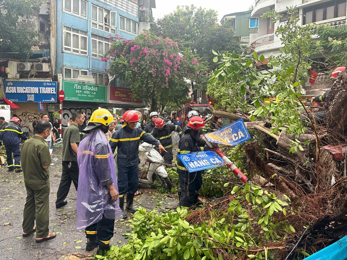 Bộ Tư lệnh Thủ đô Hà Nội sẵn sàng ứng phó với bão Yagi