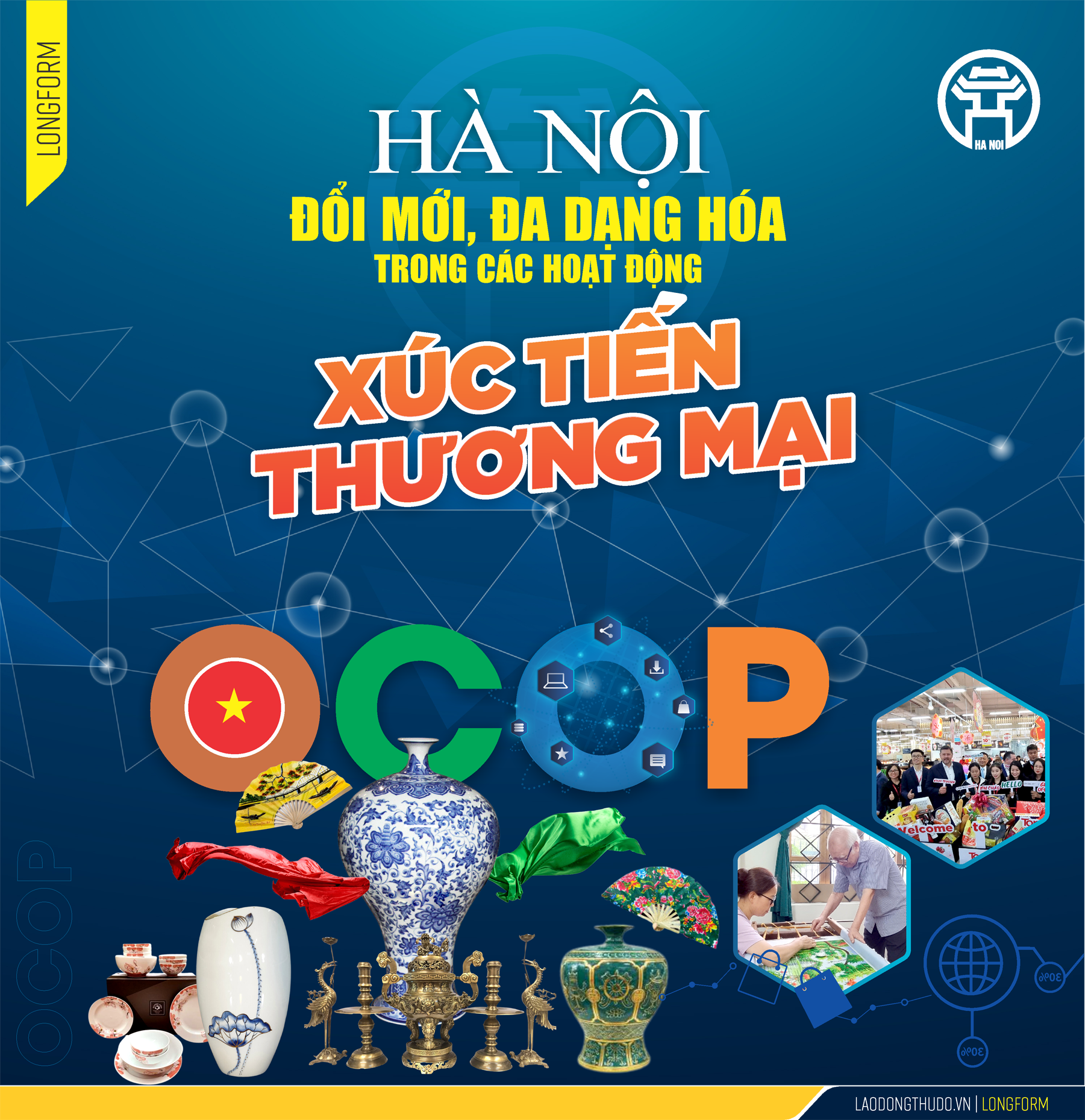 Hà Nội: Đổi mới, đa dạng hóa trong các hoạt động xúc tiến thương mại