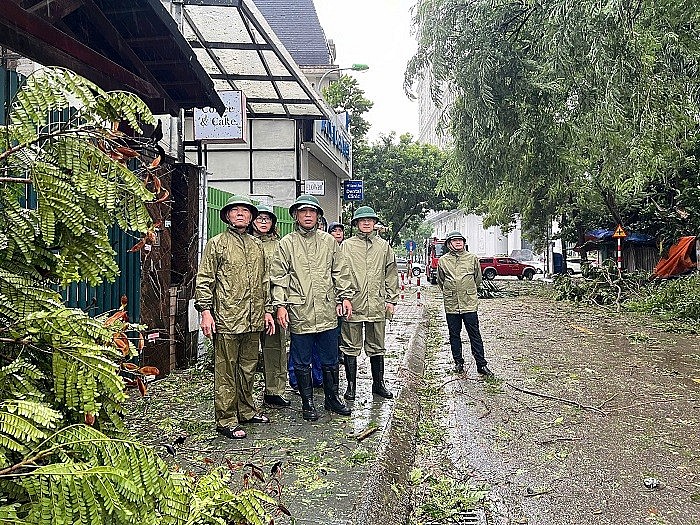 Quận Nam Từ Liêm: Chủ động ứng phó bão số 3, nỗ lực giảm thiểu thiệt hại