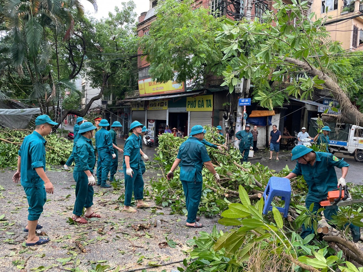 Hà Nội: Đẩy mạnh tuyên truyền việc khắc phục hậu quả thiên tai