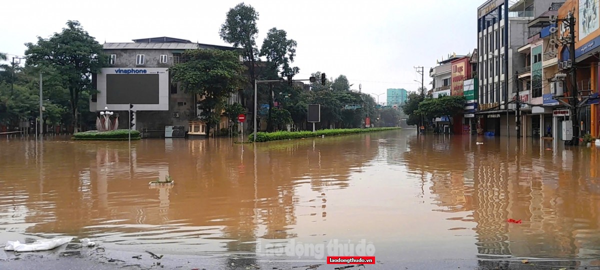 Dừng bơm các trạm bơm tiêu ra hệ thống sông Nhuệ