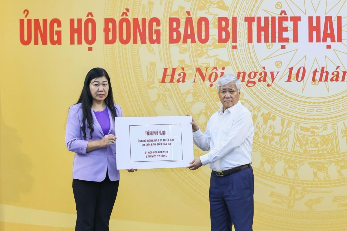 Tổng Bí thư, Chủ tịch nước Tô Lâm dự Lễ phát động ủng hộ nhân dân bị ảnh hưởng bởi bão số 3