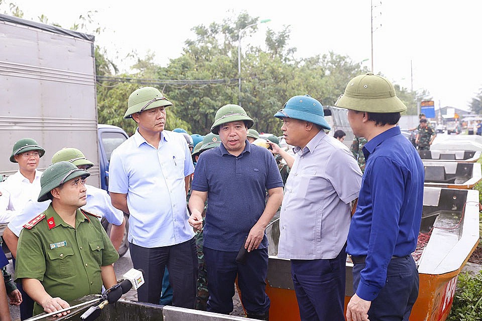 Chủ tịch UBND thành phố Trần Sỹ Thanh: Quyết tâm không để xảy ra thiệt hại cho người dân