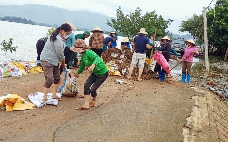 Chương Mỹ: Chủ động các phương án ứng phó với nguy cơ ngập lụt do lũ rừng ngang