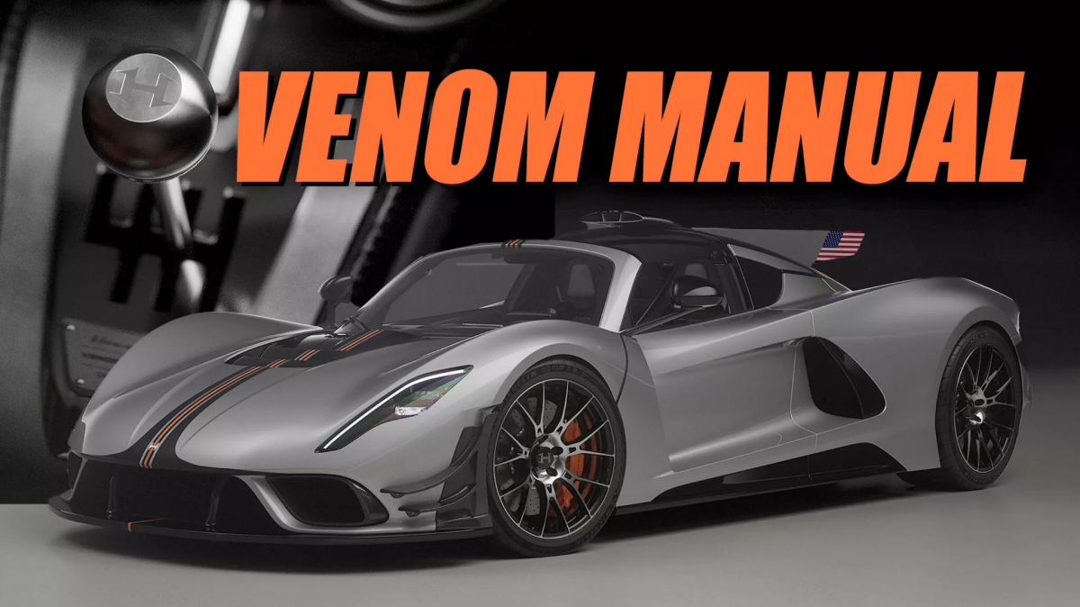 Hennessey Venom F5-M là mẫu xe số sàn mạnh mẽ nhất thế giới