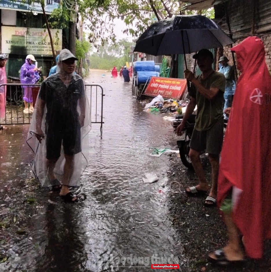 Thần tốc sơ tán hàng trăm người dân ven sông Hồng đến nơi an toàn