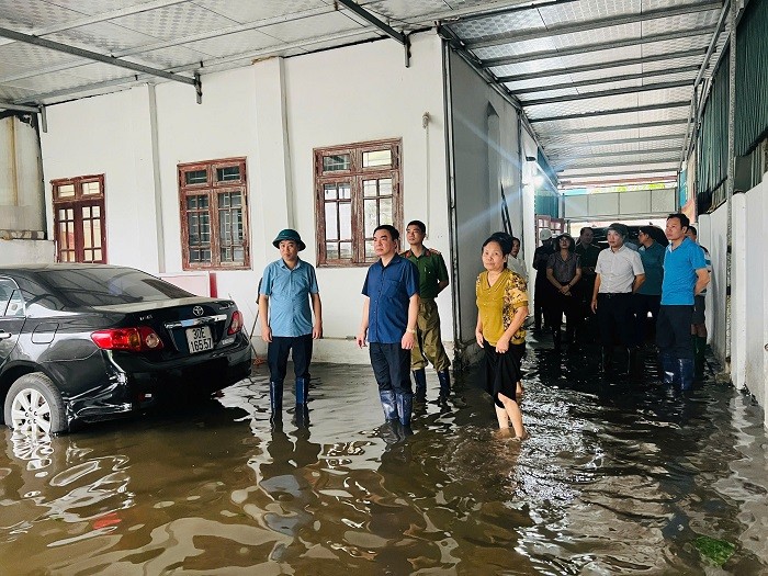 Quận Nam Từ Liêm: Triển khai quyết liệt công tác ứng phó mưa lũ sau bão số 3