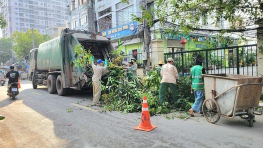 Thành phố Hà Nội: Tổng vệ sinh môi trường sau bão số 3