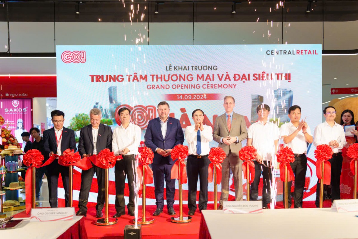 Khai trương Trung tâm thương mại GO! Hà Nam