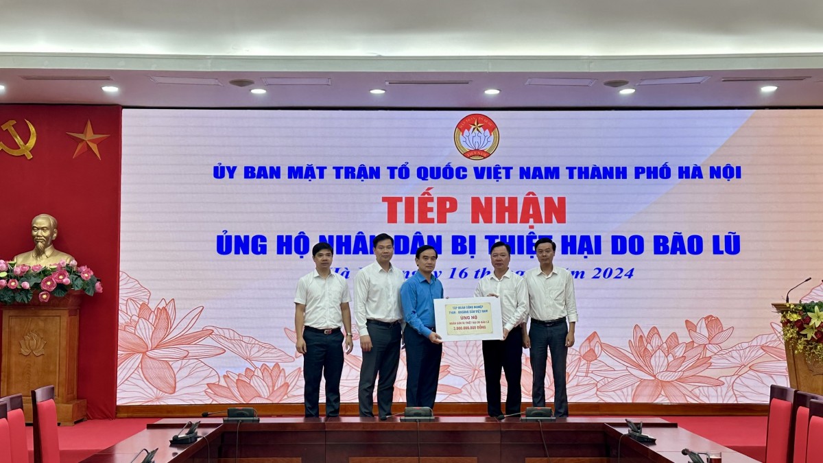 Hà Nội: Tiếp nhận hơn 61,4 tỷ đồng ủng hộ nhân dân bị thiệt hại do bão lũ