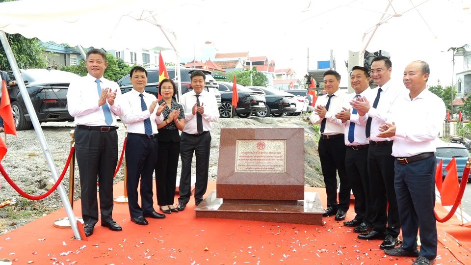 Thanh Oai:  Khởi công dự án chào mừng 70 năm ngày Giải phóng Thủ đô