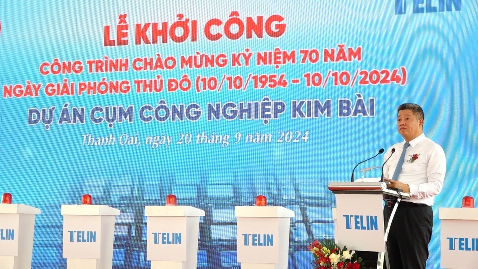 Thanh Oai:  Khởi công dự án chào mừng 70 năm ngày Giải phóng Thủ đô