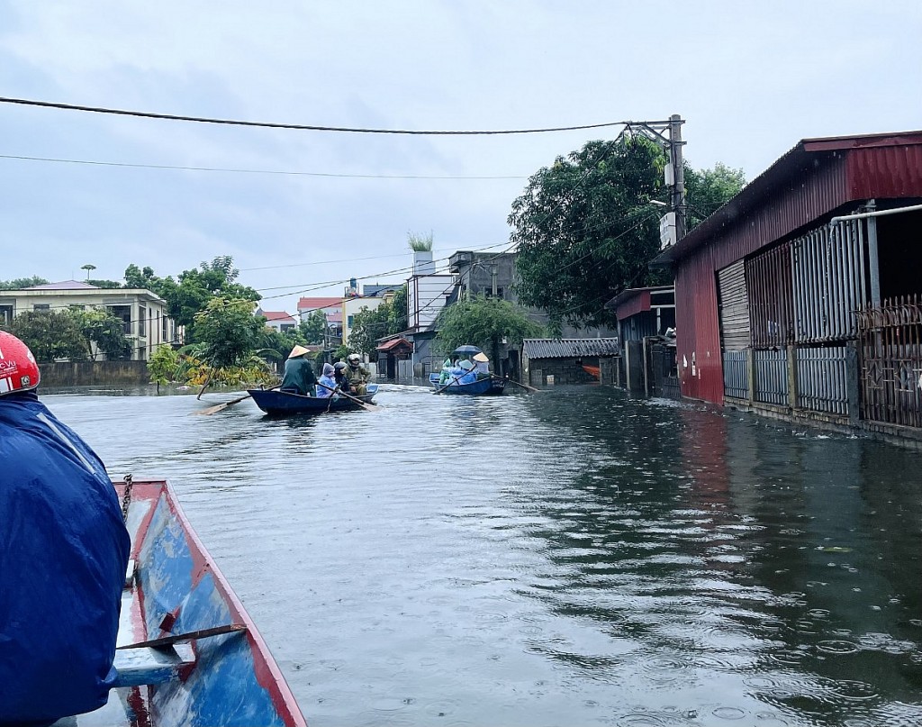 Đường vào Trường Mầm non An Phú B