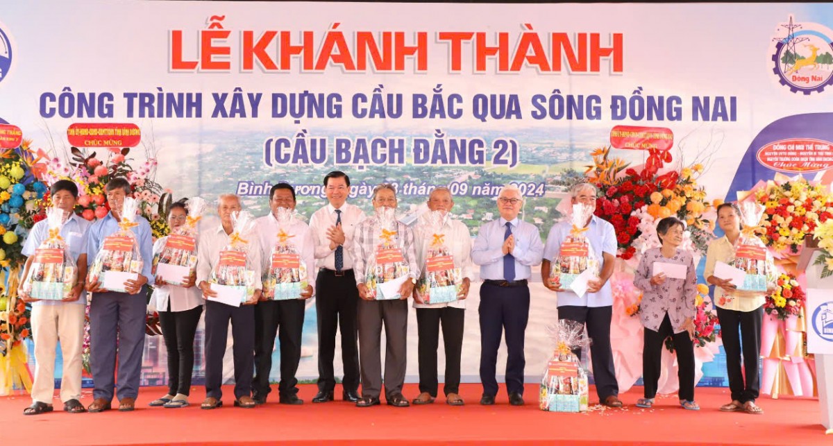 Chính thức đưa cầu Bạch Đằng 2 nối tỉnh Bình Dương và tỉnh Đồng Nai vào sử dụng