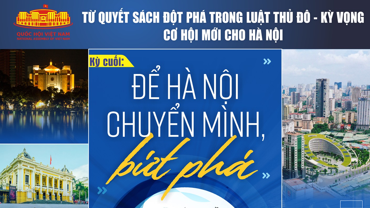 Kỳ cuối: Để Hà Nội chuyển mình, bứt phá