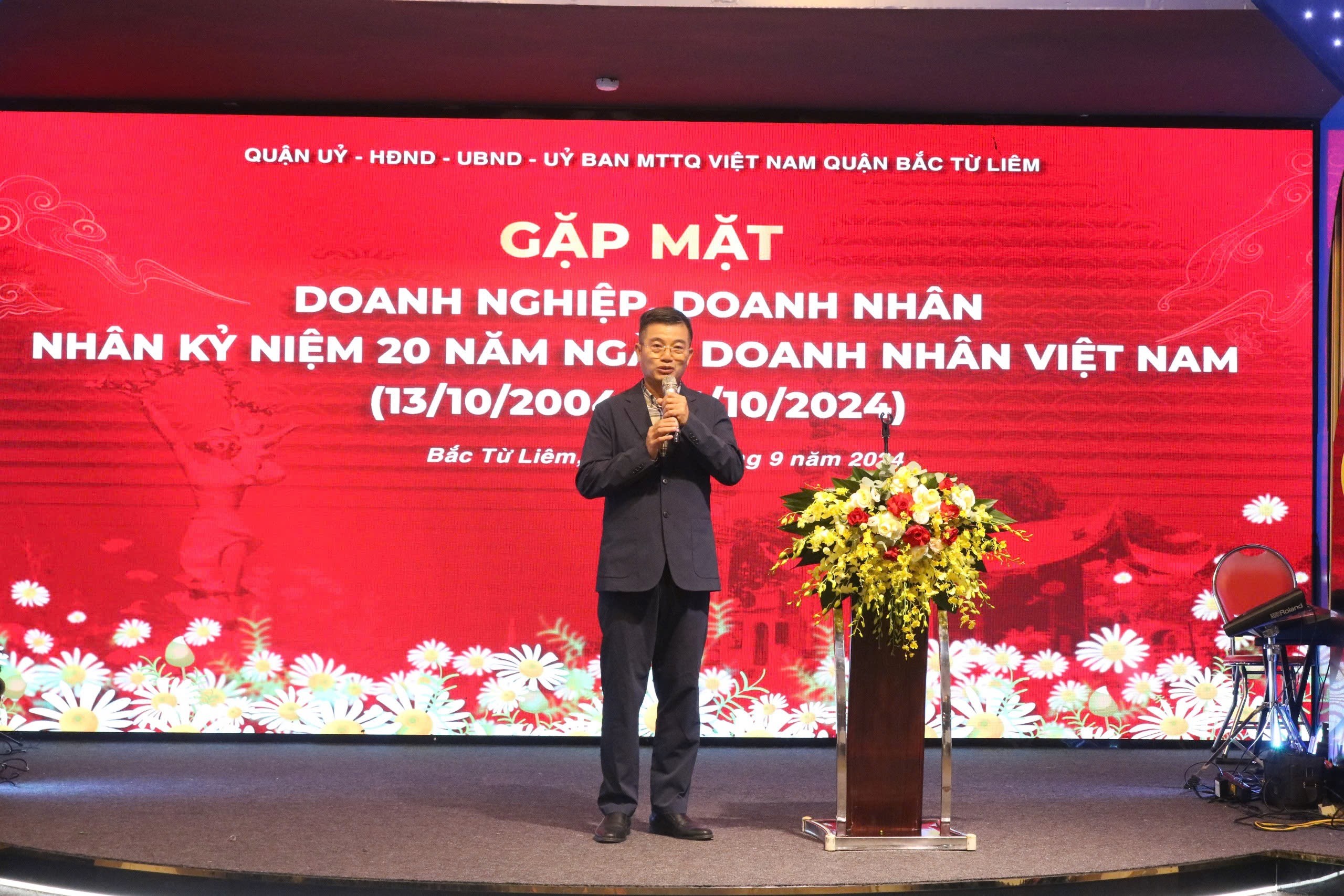 Quận Bắc Từ Liêm gặp mặt doanh nghiệp, doanh nhân tiêu biểu năm 2024