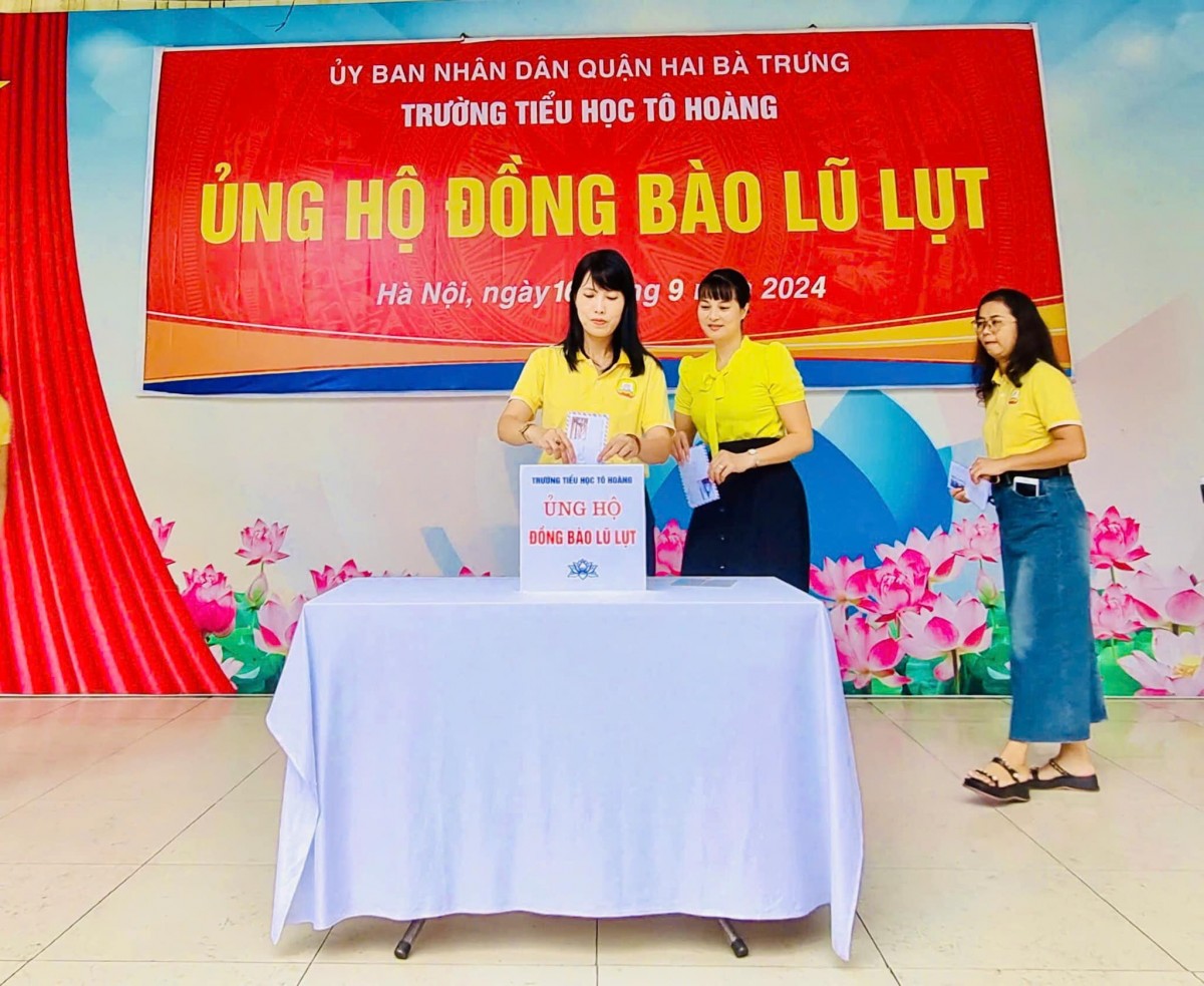 Công đoàn Trường Tiểu học Tô Hoàng tiếp tục đạt thành tích xuất sắc năm học 2023-2024