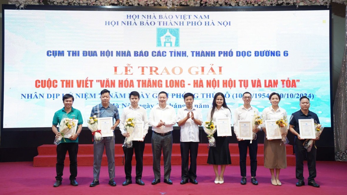 Báo Lao động Thủ đô đạt giải Nhì cuộc thi viết về “Văn hóa Thăng Long - Hà Nội hội tụ và lan tỏa”