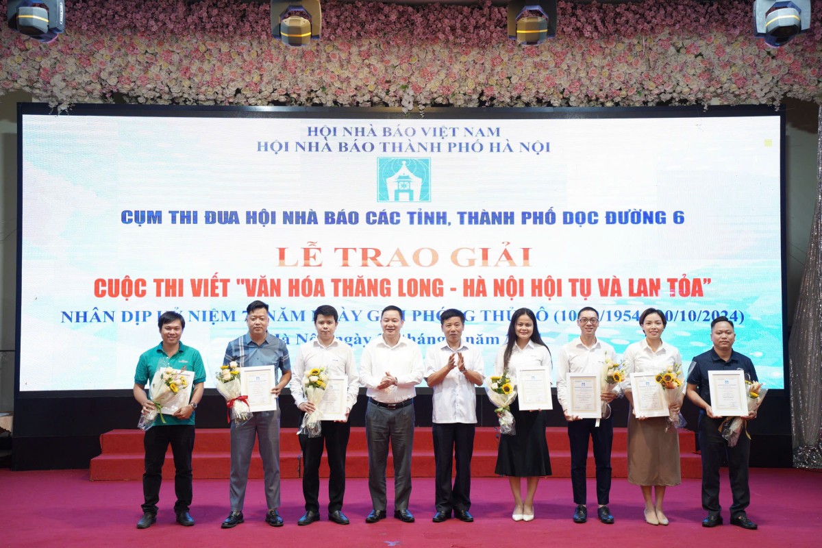 Báo Lao động Thủ đô đạt giải Nhì cuộc thi viết về “Văn hóa Thăng Long - Hà Nội hội tụ và lan tỏa”